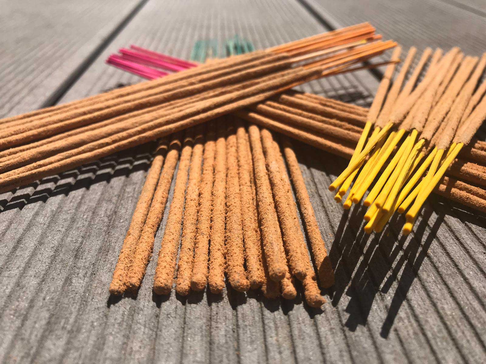 Masala incense sticks - 8 good luck messages