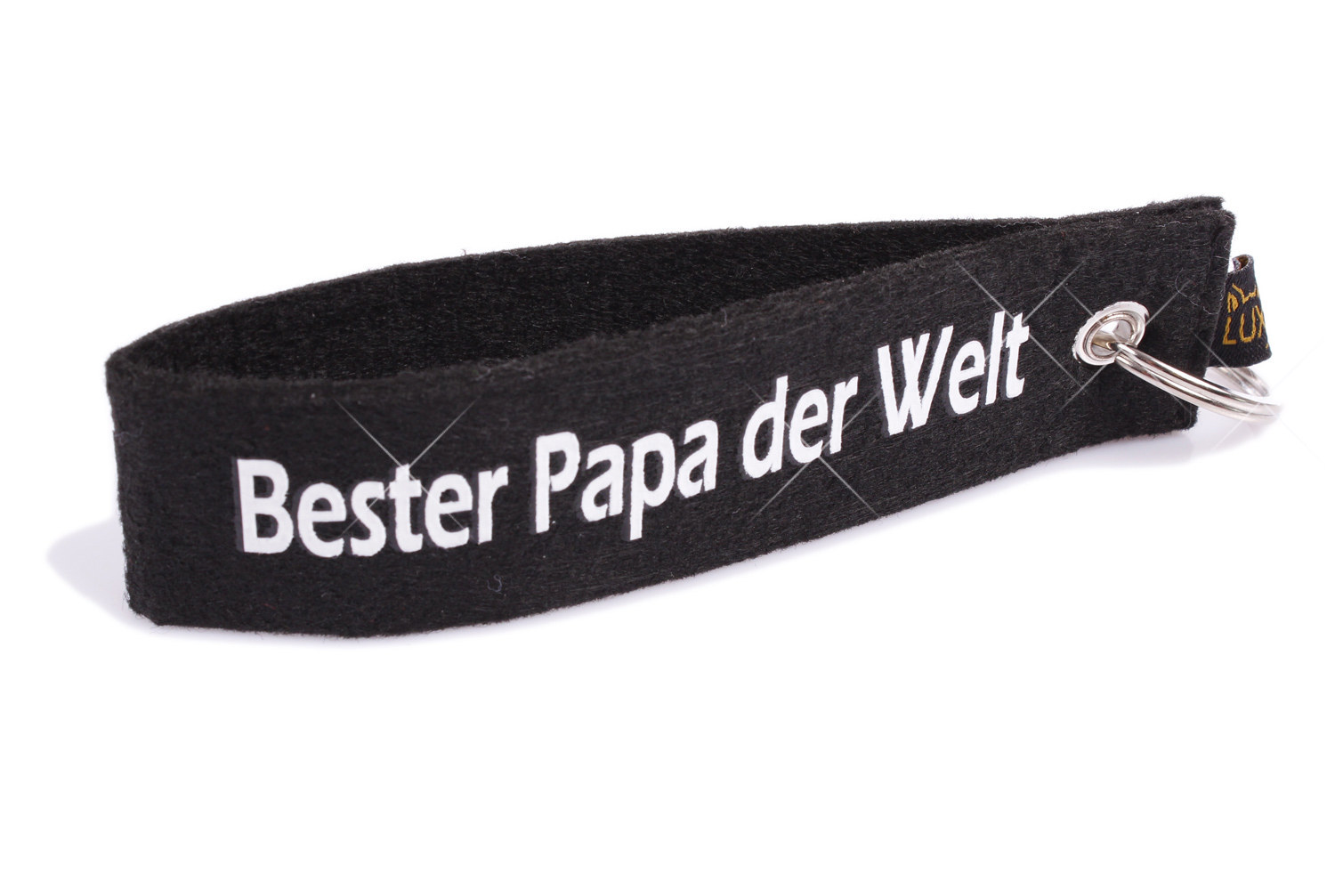 Filz Schlüsselanhänger "Bester Papa der Welt" (LX1595)