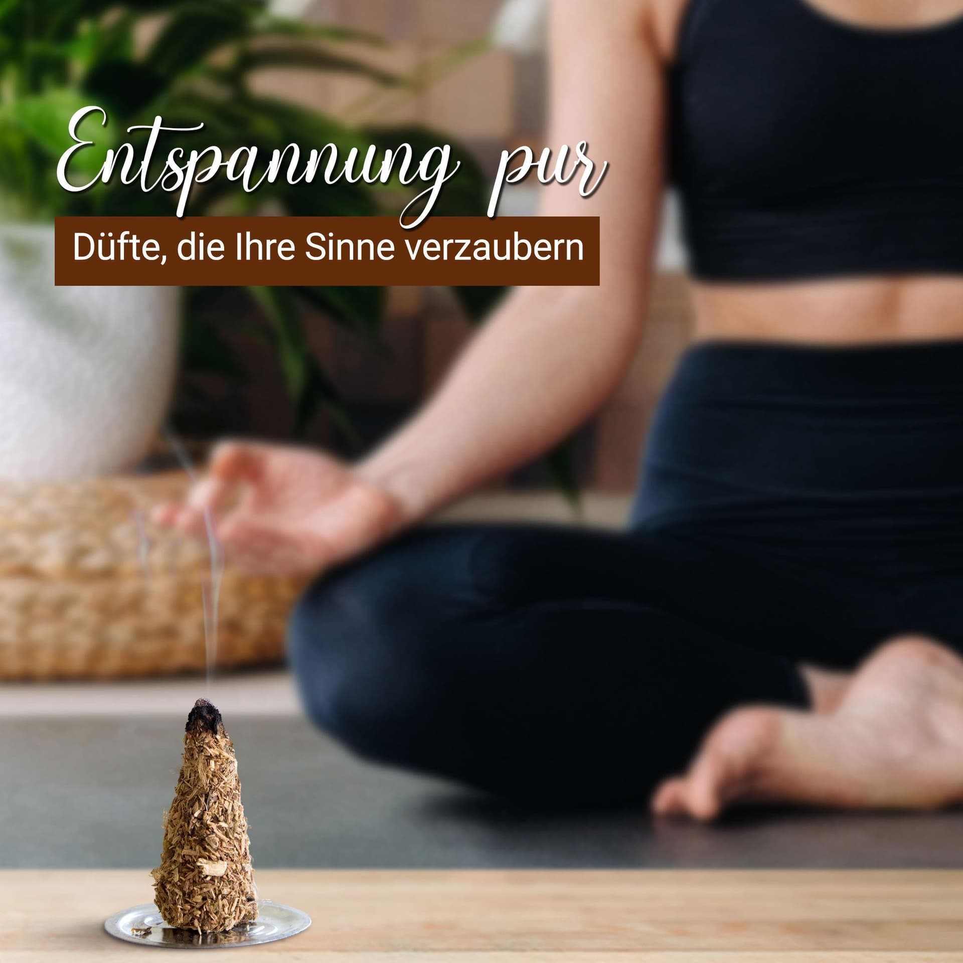 Natural sandalwood incense cones - NATURAL SANDAL Natural palo santo incense cones - NATURAL PALO SANTO