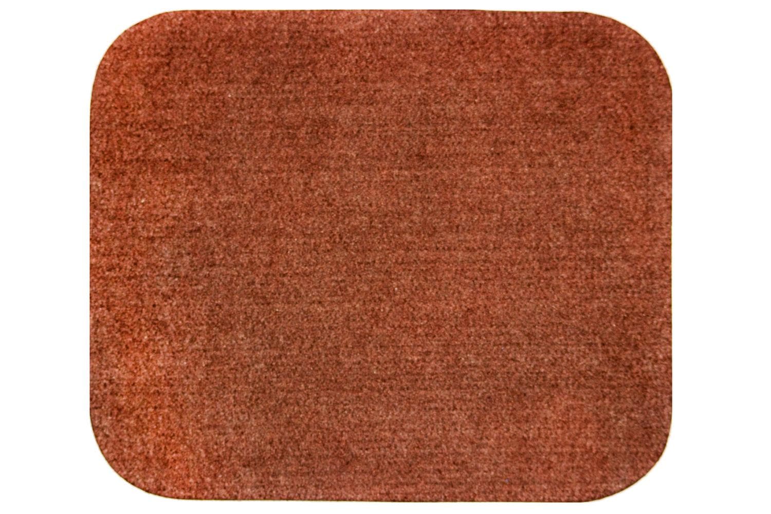 Felt flower pot coaster in earth brown Felt flower pot coaster in earth brown