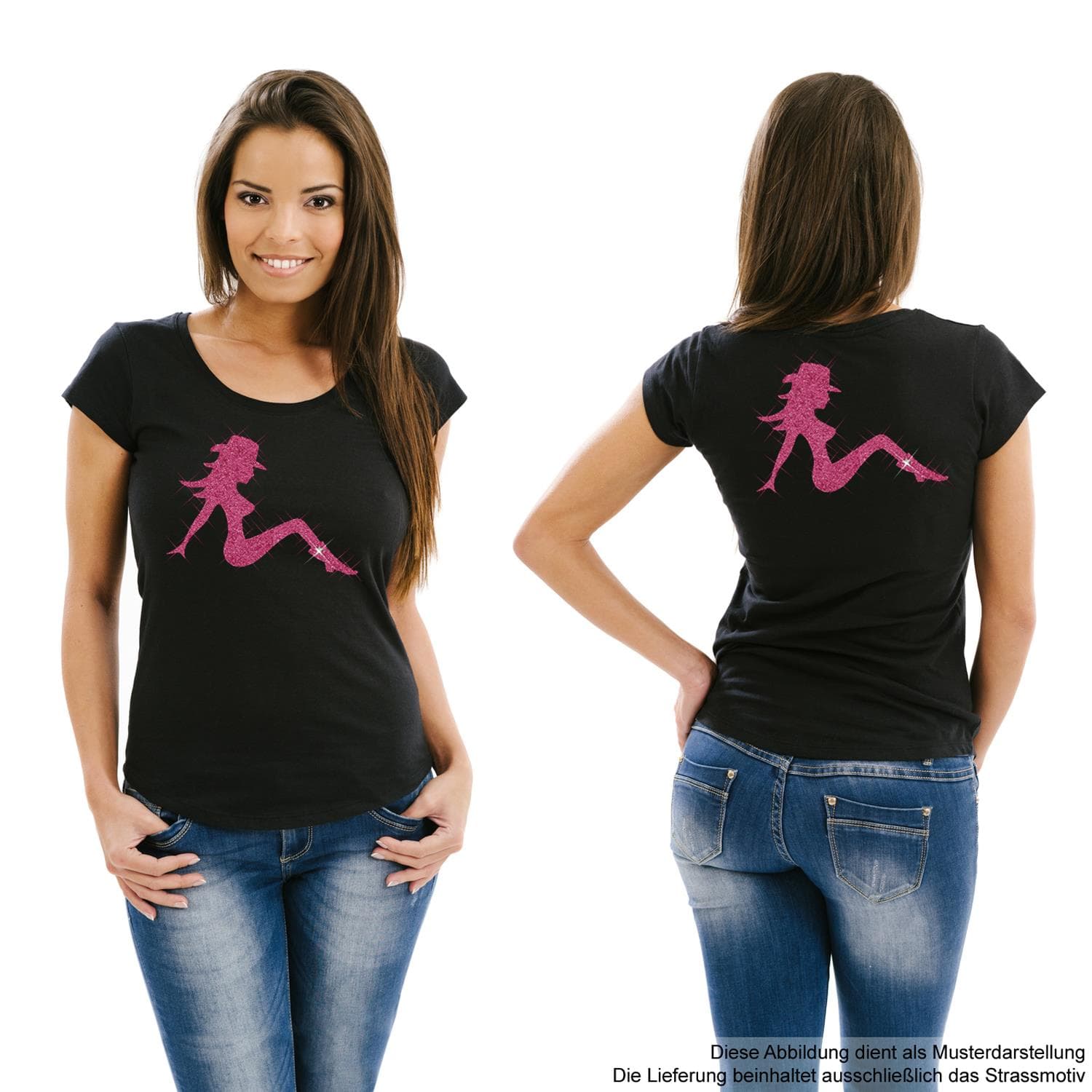 Glitter motif "Sexy Lady