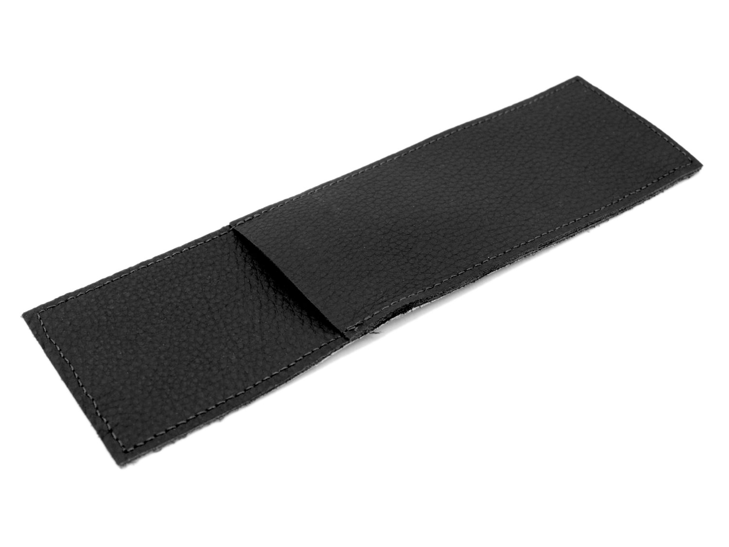 Leder Platzset 8-tlg (schwarz glatt) (LX2174)