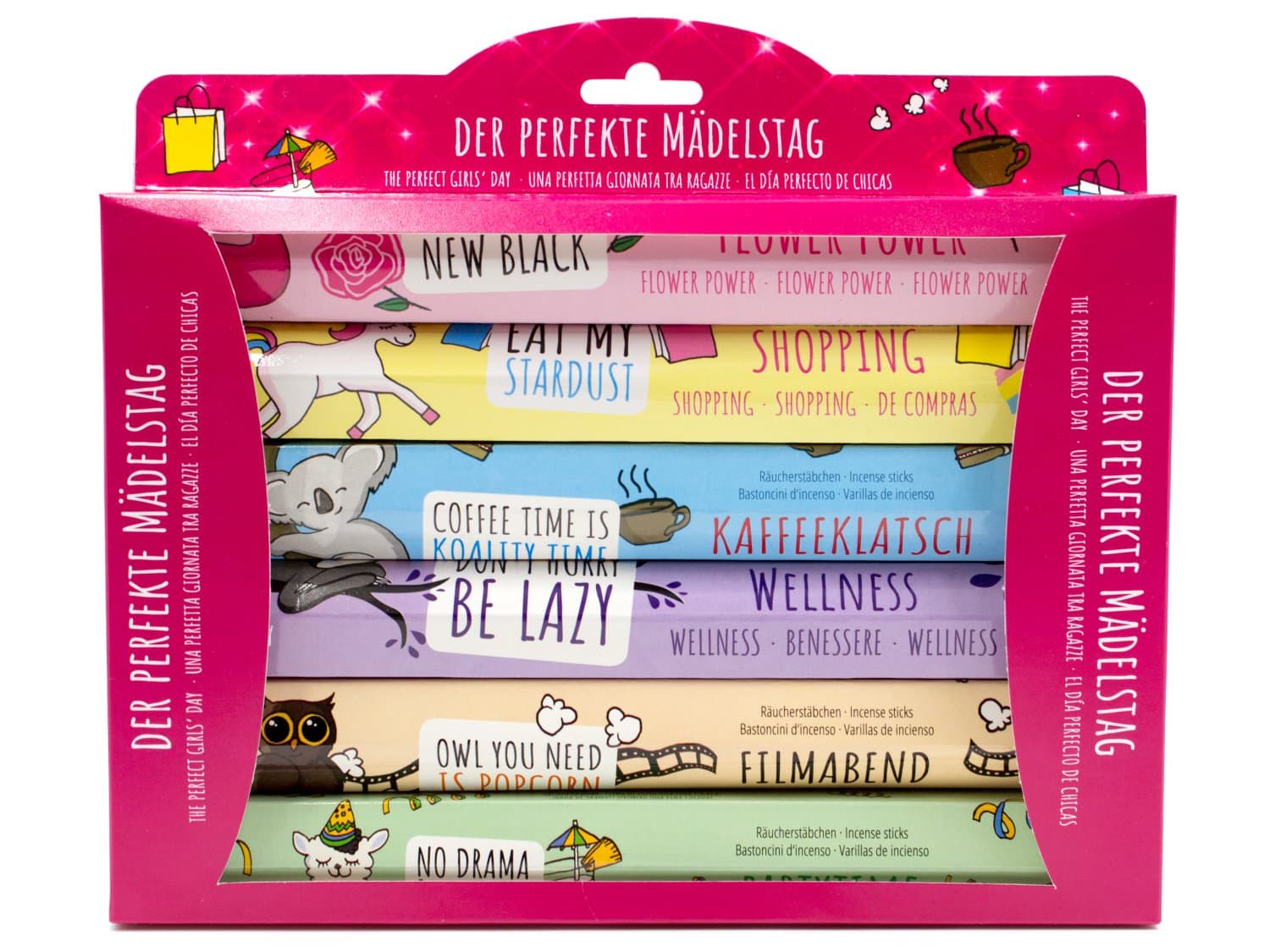Räucherstäbchen-Set "Der perfekte Mädelstag" (LX2183) Räucherstäbchen-Set "Der perfekte Mädelstag" (LX2183)