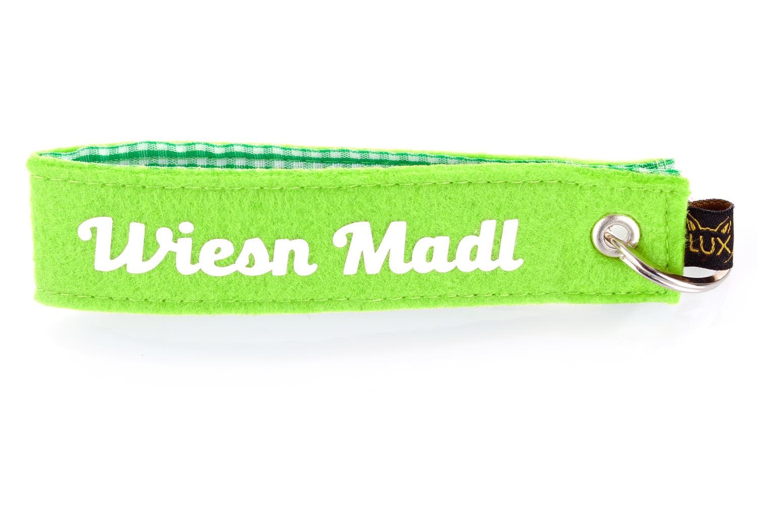 Bavarian felt keychain Wiesn Madl