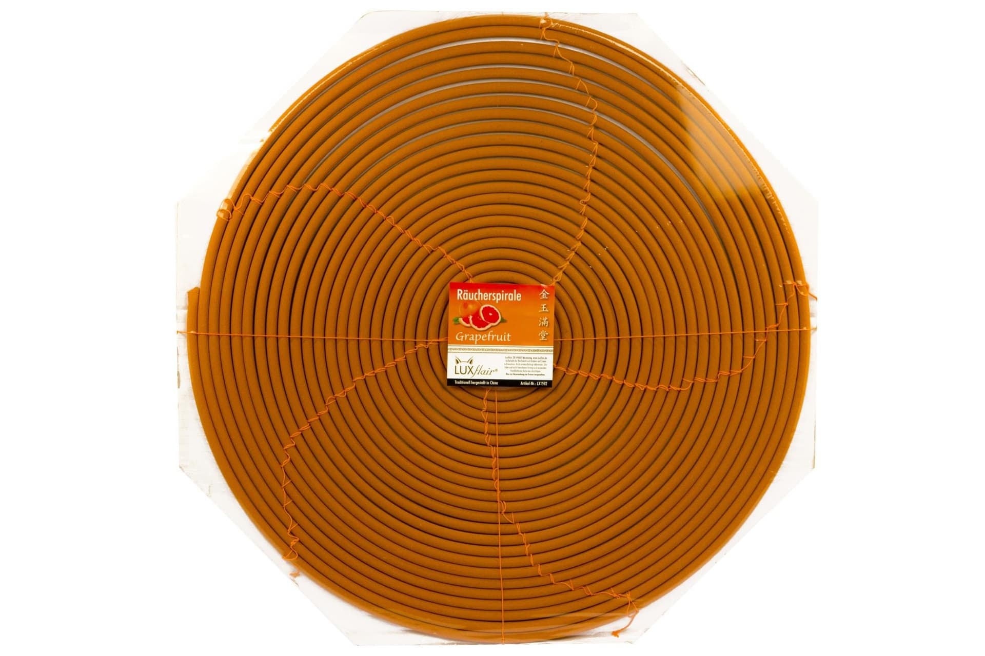 14 Tage Räucherspirale mit Grapefruit-Duft (LX1592)