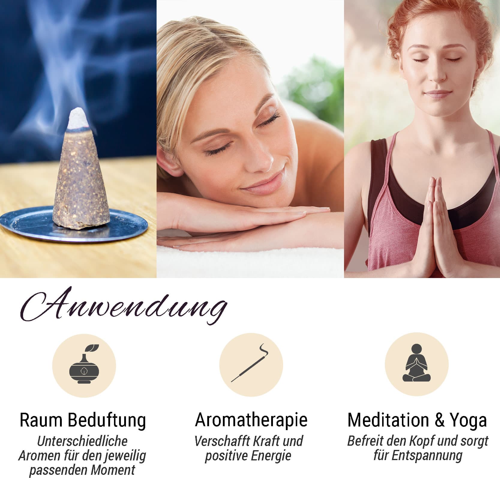 Räucherkegel 25 Stück - Rose (LX2297) Räucherkegel 25 Stück - Rose (LX2297)