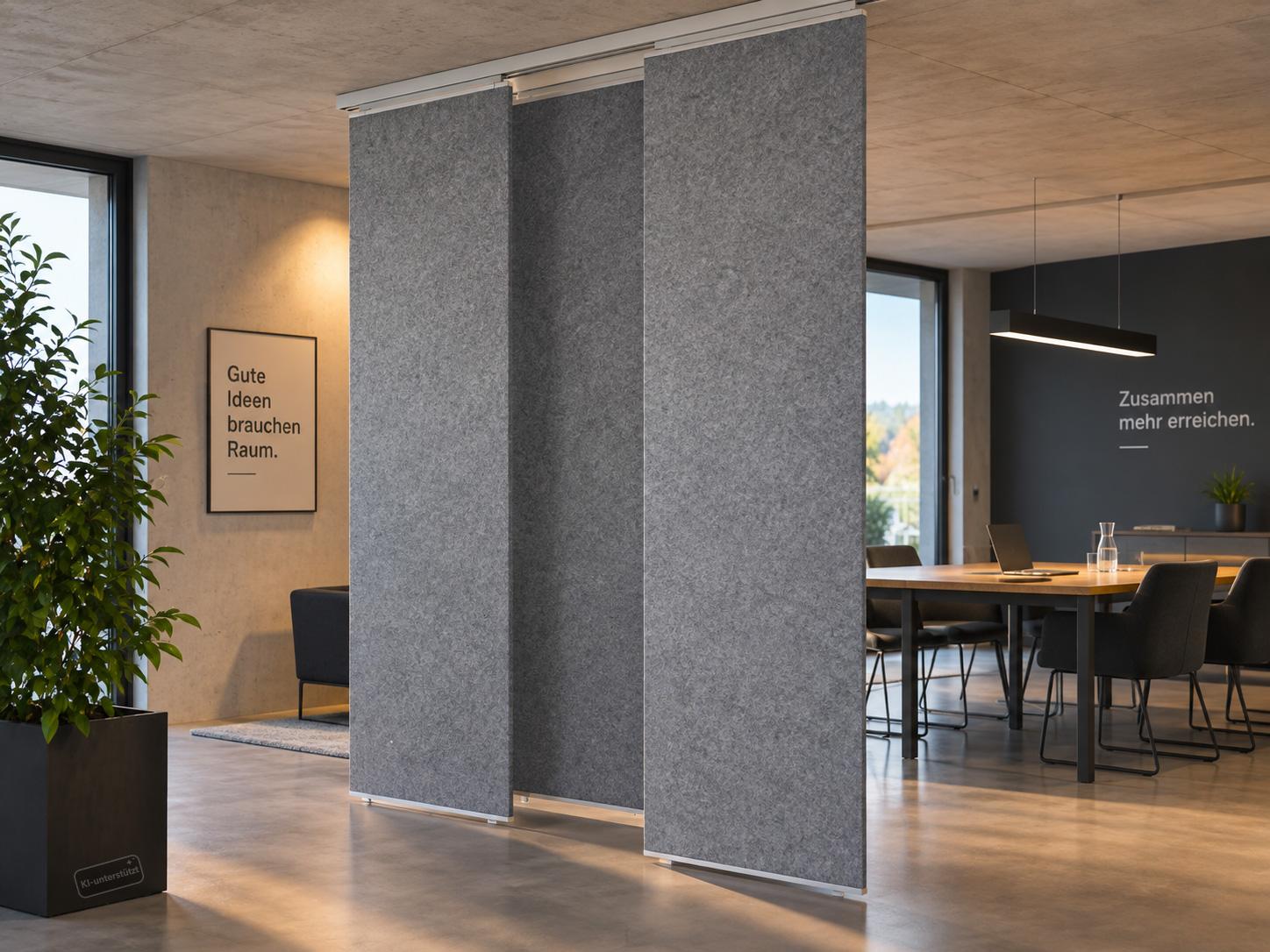 Felt curtain 60x250cm, room divider in different. Colors