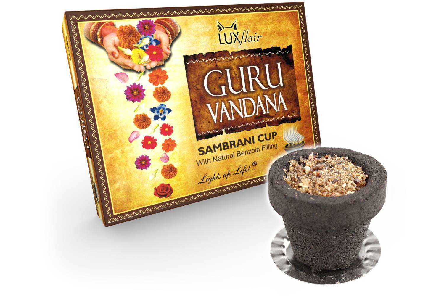 12x incense pots filled with benzoin resin (Guru Vandana) 12x incense pots filled with benzoin resin (Guru Vandana)